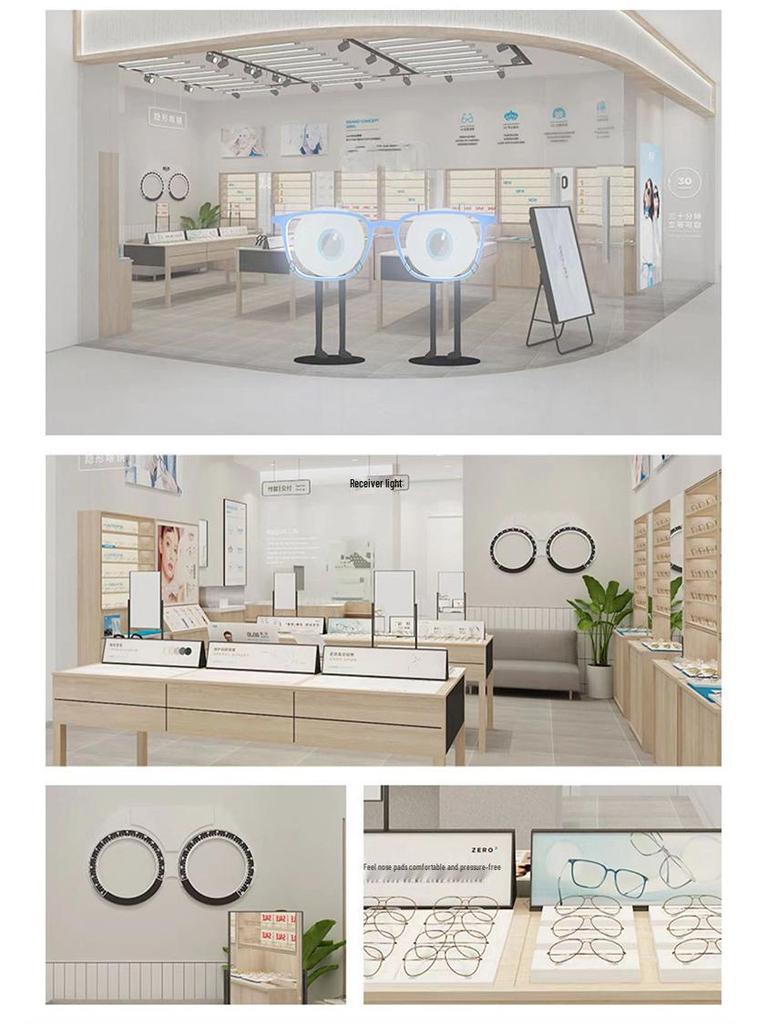 Dr. Lori's Ultra-Light Semi-Rimless Pure Titanium Eyeglass Frames for Myopia with Danyang Lens Fitting
