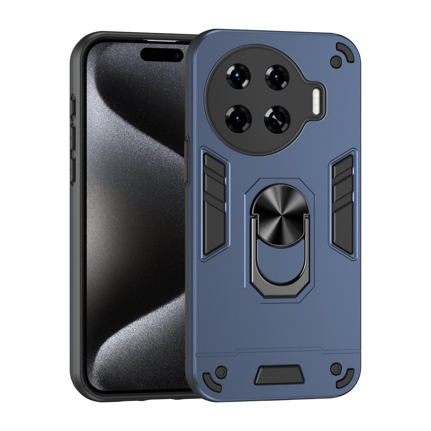 

TECNOpova6pro360 Чехол-броня с подставкой для Spark20Pro POP6 PRO синий