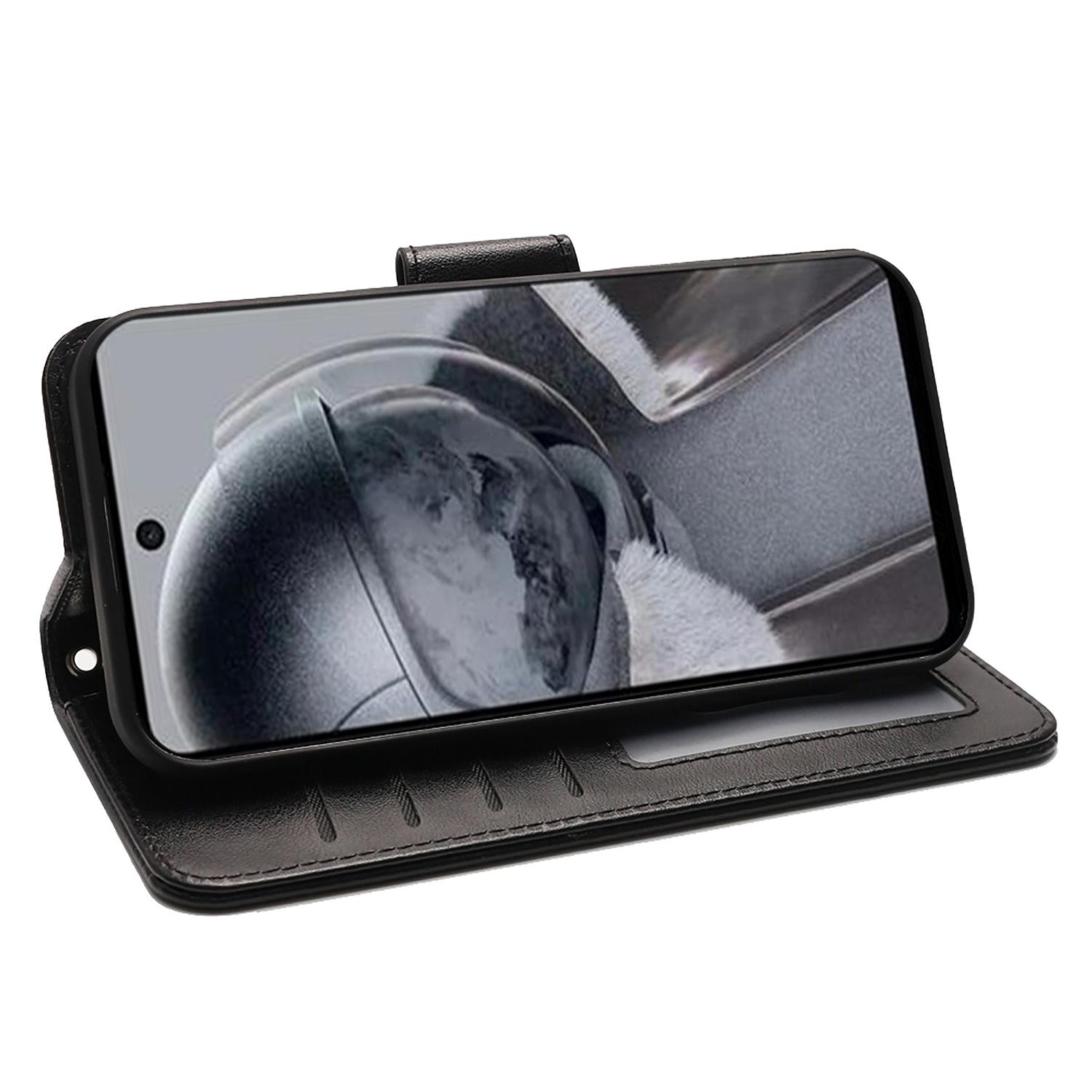 

For HMD Pulse/Pulse+ Case Leather Flip Wallet Phone Cover Stand View Black