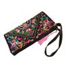 Yunnan Ethnic Style Women's Embroidered Clutch Bag - Retro Wallet with Traditional Design