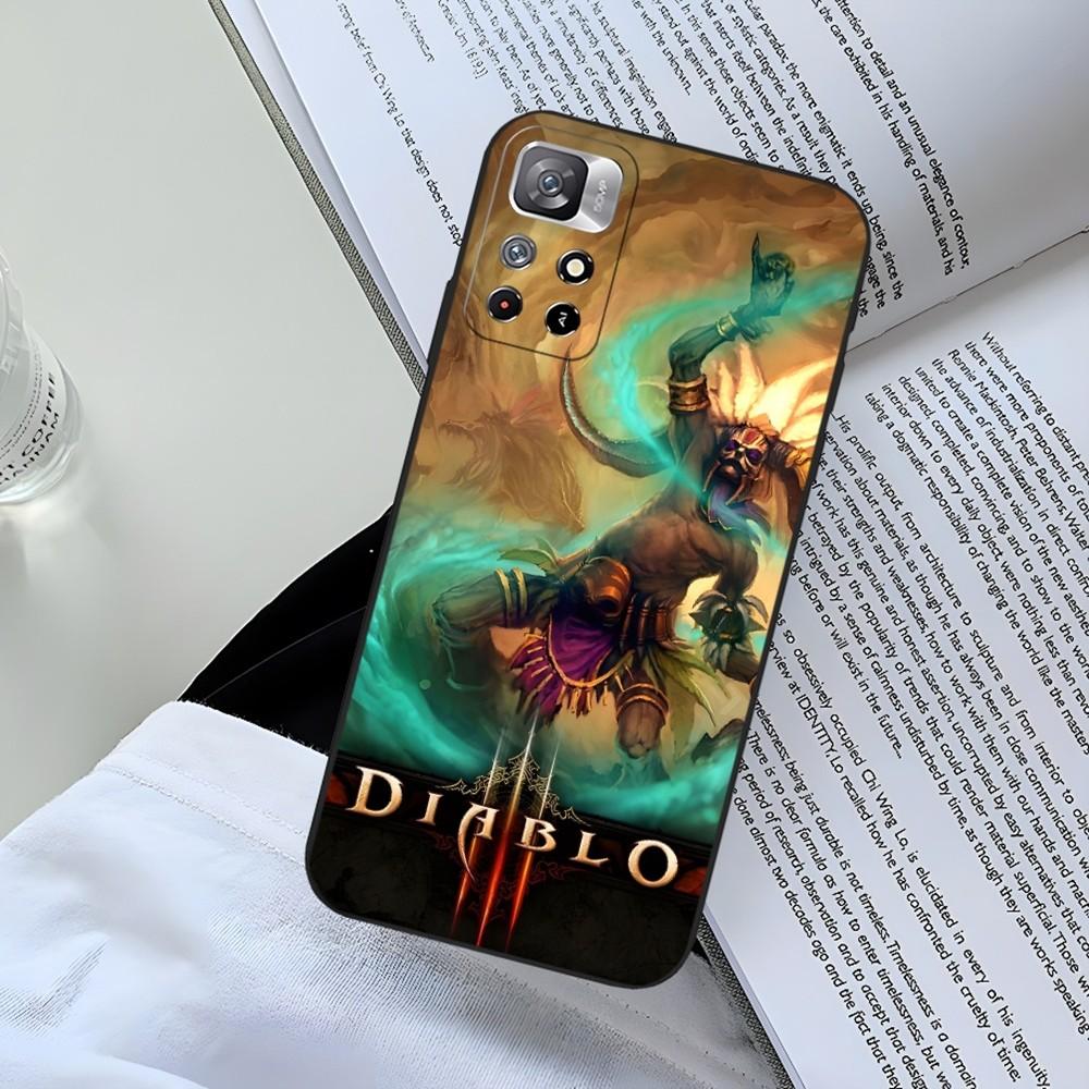 Hot Game Diablo Phone Case for Xiaomi Redmi Note 14 13 12 11 9 Ultra 10 Lite Poco F4 F5 X5 Pro Plus Cover