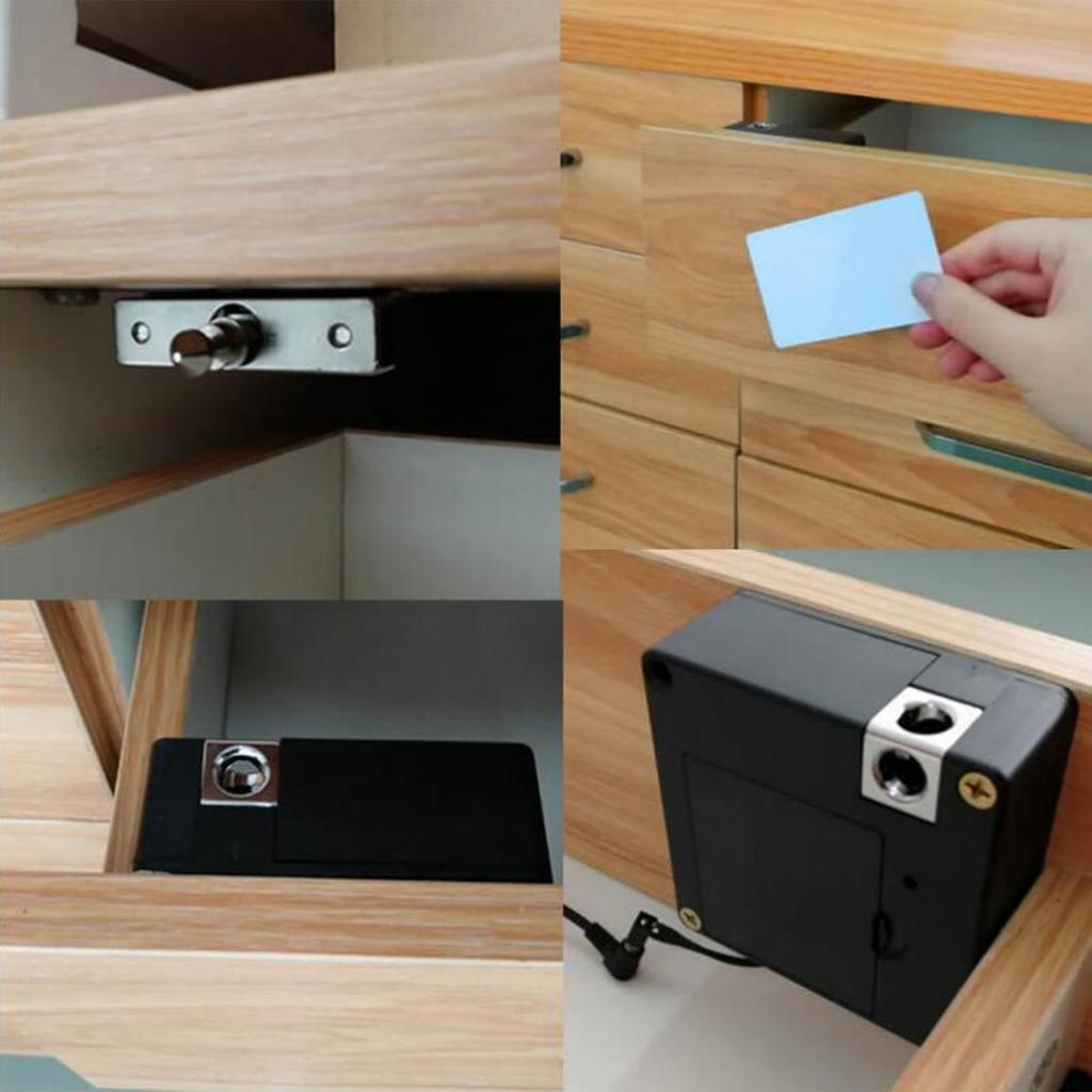 Drawer Lock Easy To Install Programmable Electronic Sensor Cabinet Lock for
