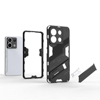 For Xiaomi Redmi Note 13 Pro 5G/Poco X6 5G Kickstand Case TPU+PC Phone Back Cover