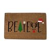 Christmas Festival Decoration Front Door Carpet Indoor Outdoor Anti-Skid Mat