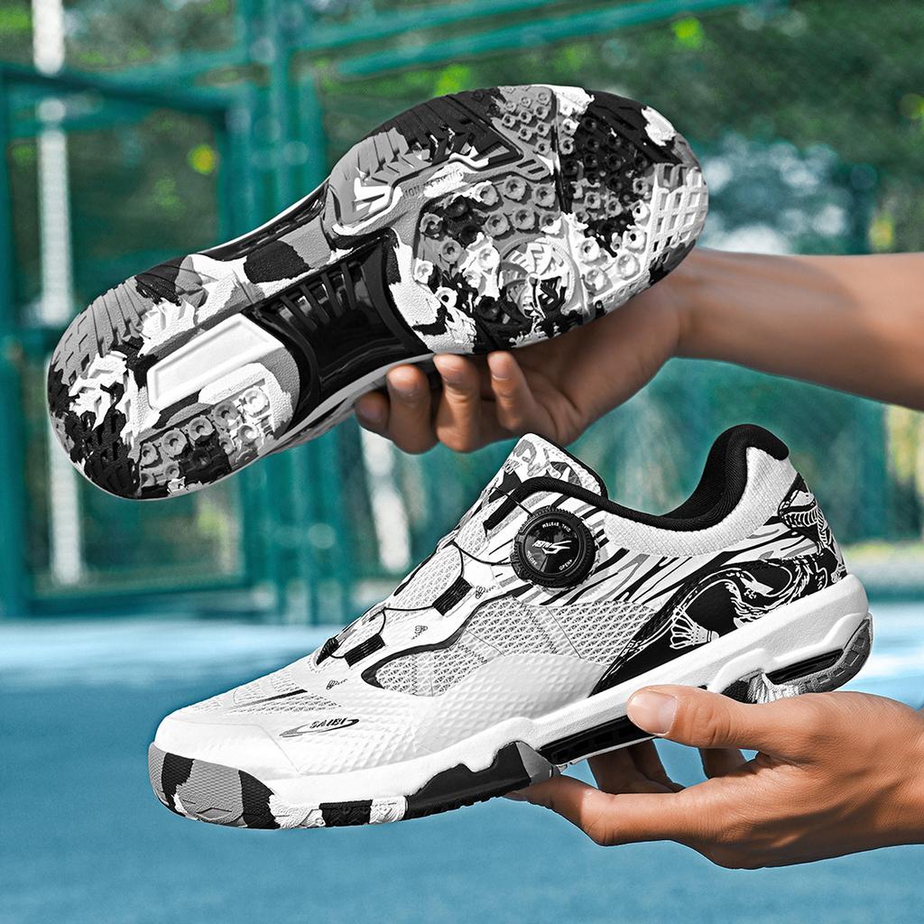 Professional training sports table tennis shoes New badminton shoes Comfortable and wear-resistant casual rubber soles Large size shoes