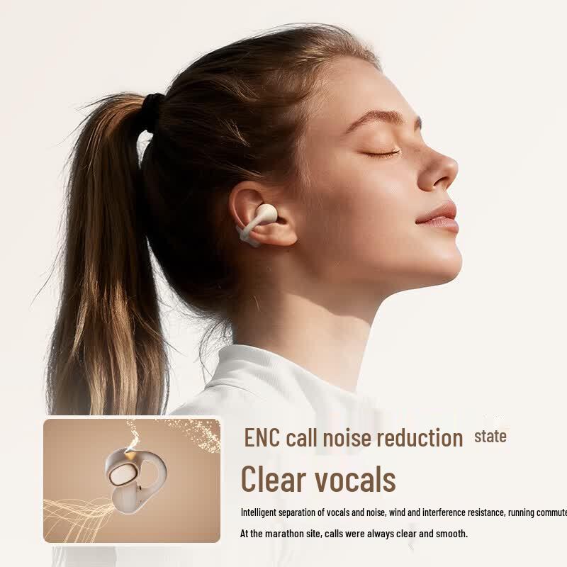 Lanston AirSoul Mix Open-Ear Clip-On True Wireless Bluetooth Sport Earbuds