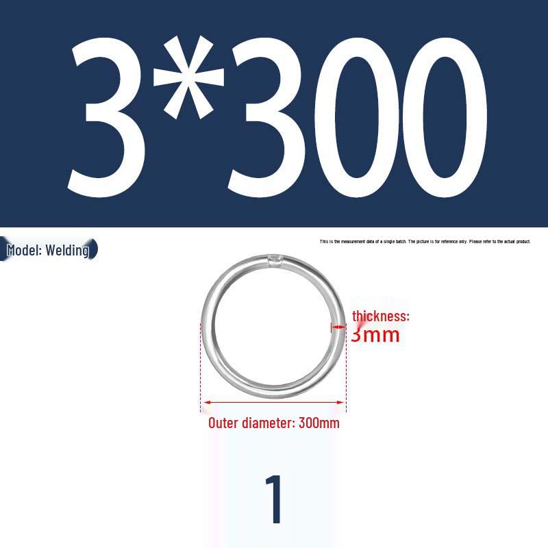 304 Stainless Steel Seamless O-Ring for Lifting and Hammock Yoga Connection