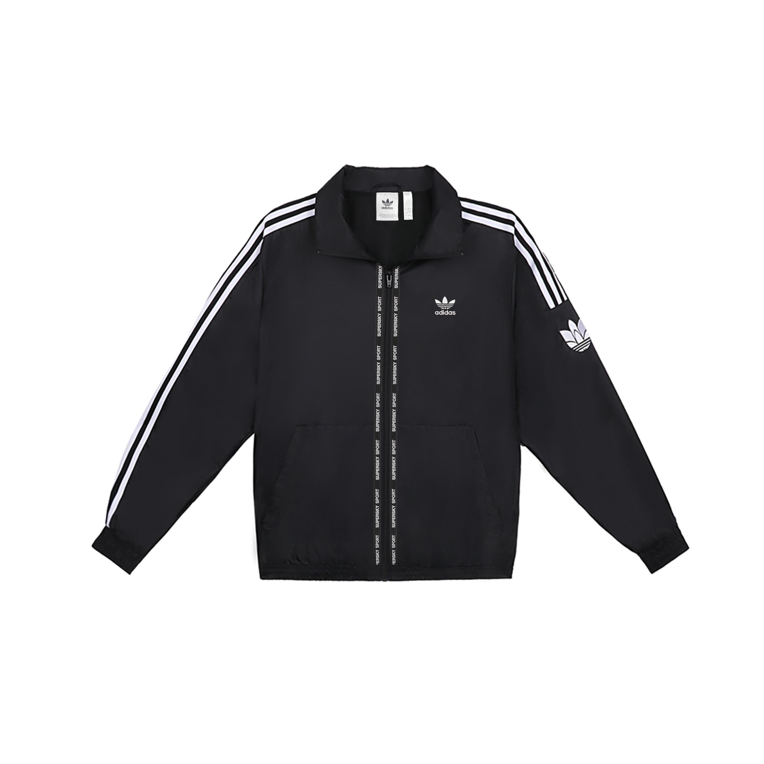 Adidas Originals 3 Stripe Jacket Men s GN3535(Team825-SUPERSKY) S
