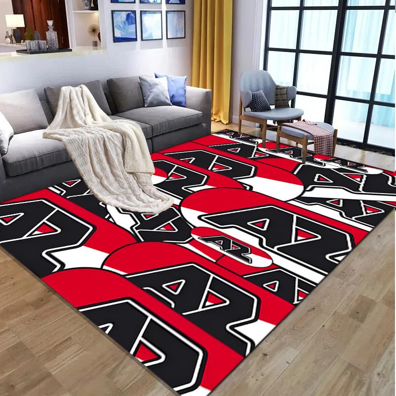 AZ Alkmaar Pattern Rug, Indoor/Outdoor Mat, for Picnic, Gameroom, Bedroom, Office, Living Room, Home Decor Carpet, Birthday Gift