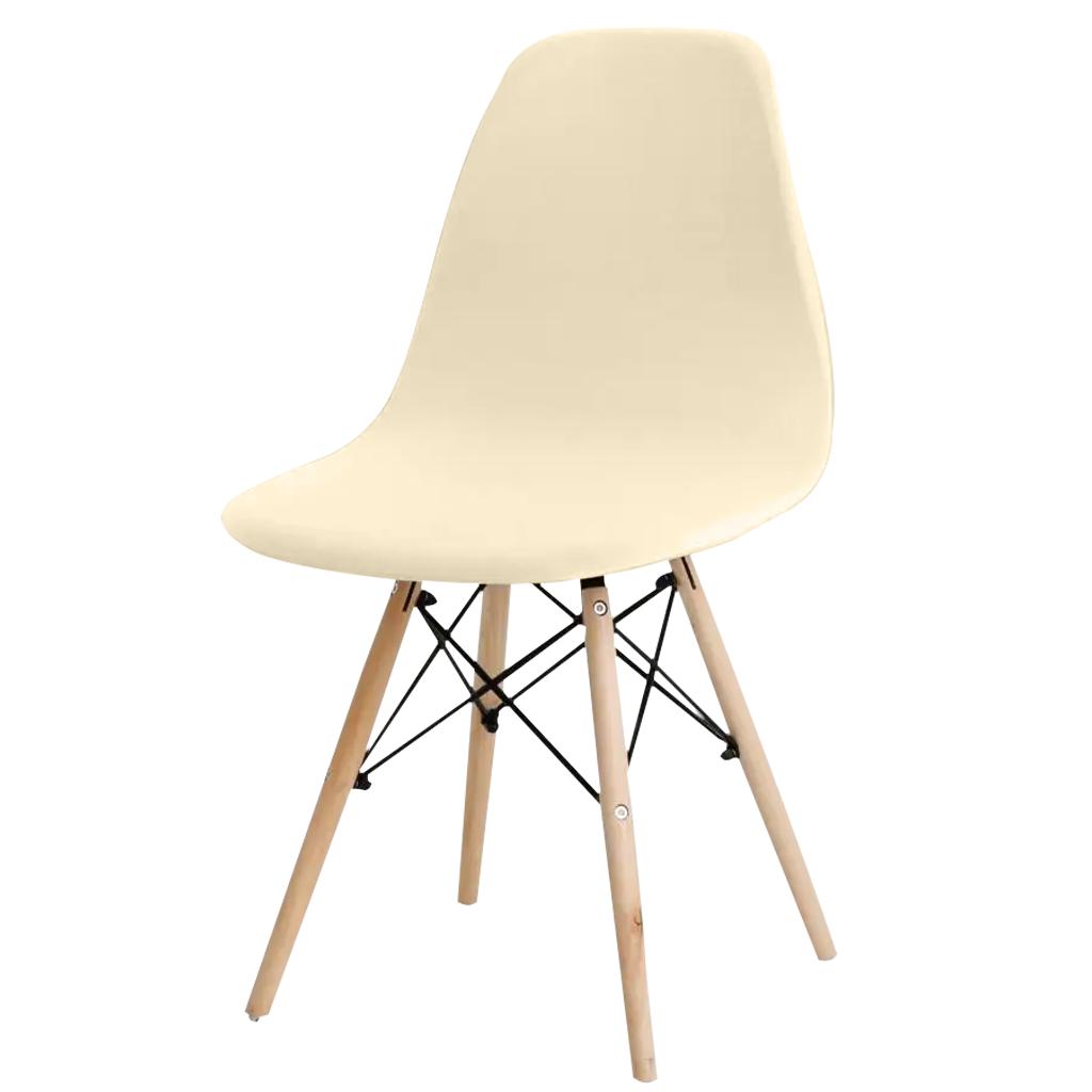 Cover For Scandinavian Chair, Cream, Smooth