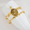 Golden Ocean Style Bracelet Waterproof Exaggerated Enamel Conch Bracelet Various Starfish Shell Turtle Shell Bracelet