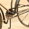 Antique Bicycle Alarm Clock Arabi Numeral Desk Clock Vintage Table Clock Home Office Bedroom Dormitory Decoration