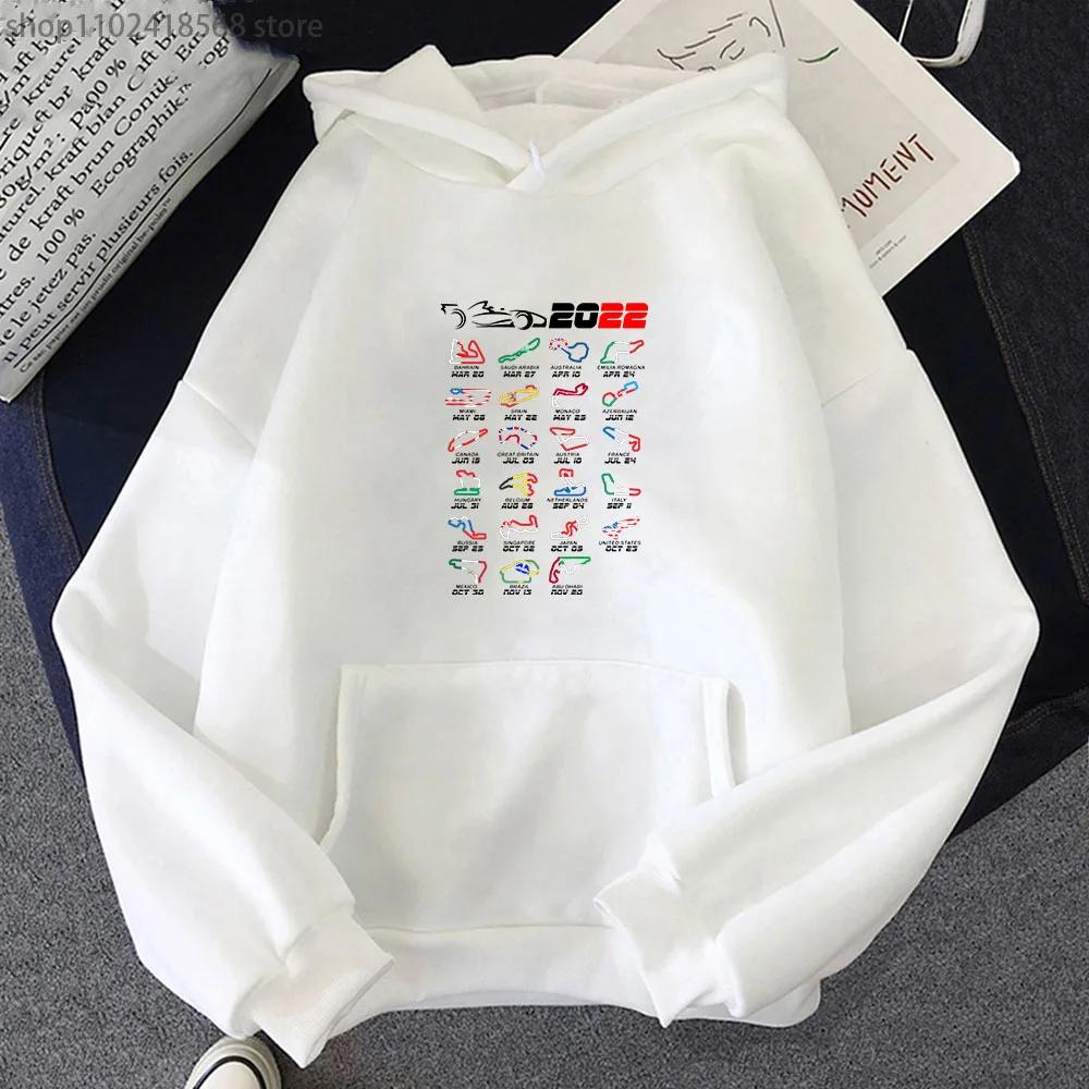 Cartoon Cars Graphic Hoodie F1 T-sweatshirt Women Long Sleeve Pullovers Y2k Clothes Games Cartoon Men Clothing