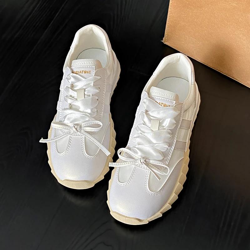 

Мода 2024 года, женские летние кроссовки для бега, повседневная обувь для женщин, сетчатые дышащие кроссовки на платформе, розовые женские кроссовки 36