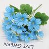 Plastic Artificial Trumpet Flower UV Resistant Fake Flower Bouquets  Flower Arrangement