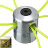 Cylindrical Shape Grass Trimmer Head Aluminum Strimmer Tools Lawn Mower Accessory  Garden