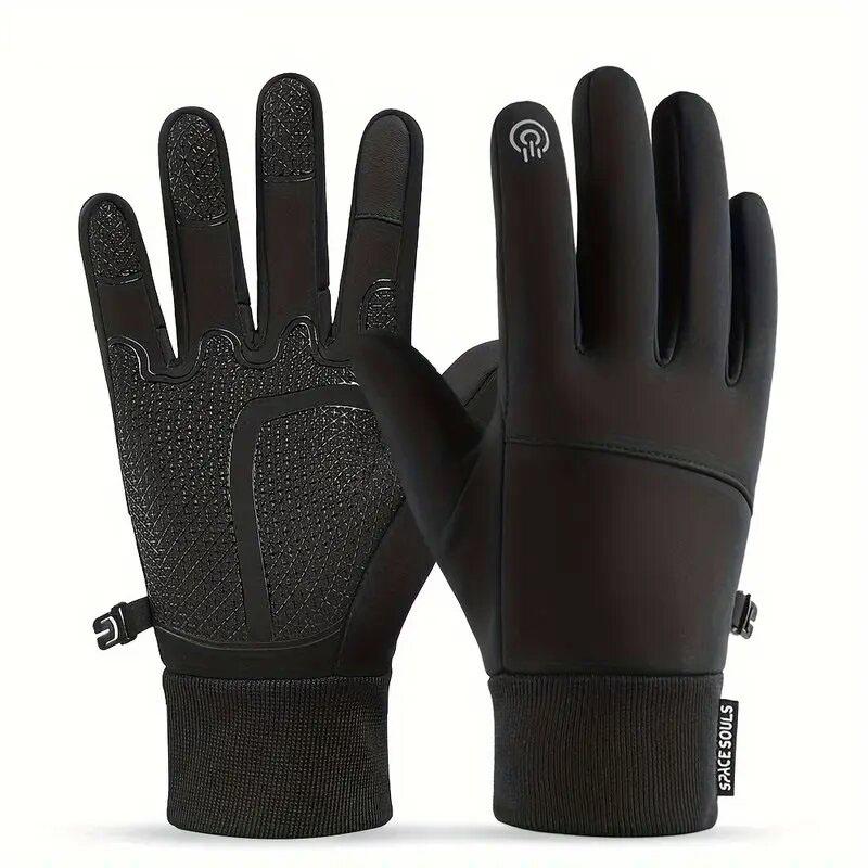 Touch Screen Gloves for Men And Women Windproof Waterproof Warm Autumn Winter Outdoor Fishing Running Cycling Skiing Cold Gloves