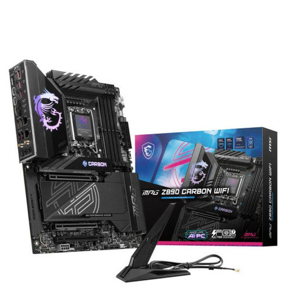 MSI MPG Z890 CARBON WIFI motherboard LGA1851 Black