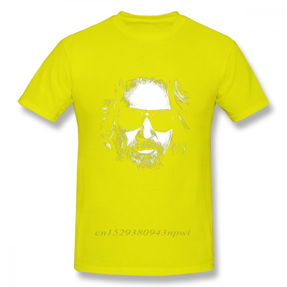 The Dude Jeff Bridges Big Lebowski T-Shirt Unisex 2020 Herren T-Shirt Bio-Baumwolle Große Größe T-Shirt