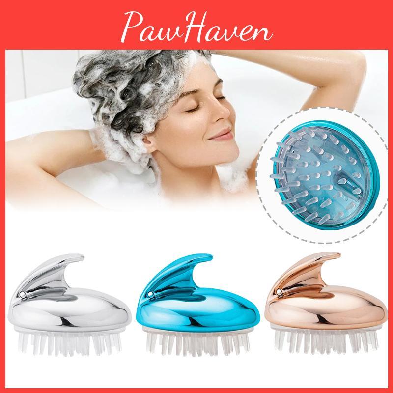 Soft Silicone Massage Brush For Body Scalp And Hair Invigorate And Cleanse For Healthier Hair