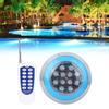 12LED 12W AC12V Swimming Pool Wall Light Remote Control IP68 Underwater Lights Decor