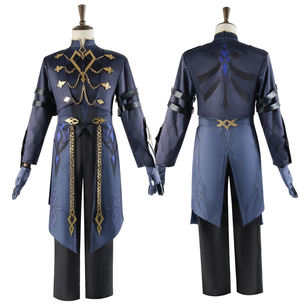 Original god cos fool folla capitano esecutivo capitano tuta cosplay gioco vestito da gioco