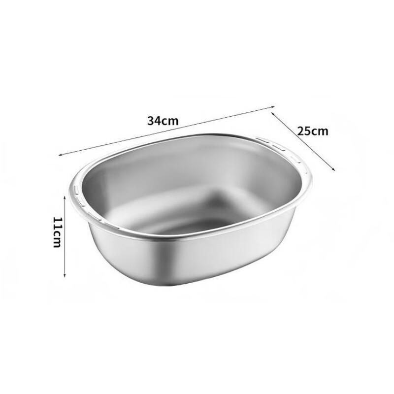 Qianxing Stainless Steel Egg-Shaped Kitchen Basin