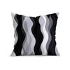 Black White Curve Art Cushions Pillowcase Printed Polyester 45X45Cm Throw Pillow Cover Decorative Sofa Cushion Pillowslip Decor