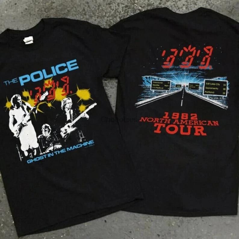 Vintage 1982 The Police Ghost In The Machine Tour Shirt The Police Tank Top S