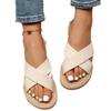 Fashion Women's fashion trend non-slip wear comfortable soft soled flat sandals