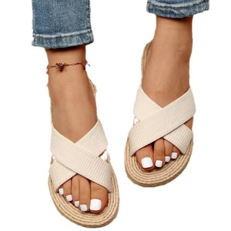 Fashion Women's fashion trend non-slip wear comfortable soft soled flat sandals