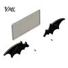 Bat Wing License Plate Decor 1 Pair Decoration, Gothic Black SUV for Vehicle Front Rear Plates, Car Truck Exterior Accessories