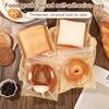 100Pcs 4 Sizes Cartoon Bread Bag Packaging Bags Sandwich Bag For Kids Self Adhesive For Packing Sandwich