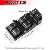 35750-T0A-A11 Power Window Switch, Driver Side Power Master Window Switch Fit for Honda CR-V CRV 2014 2015 2016 2017