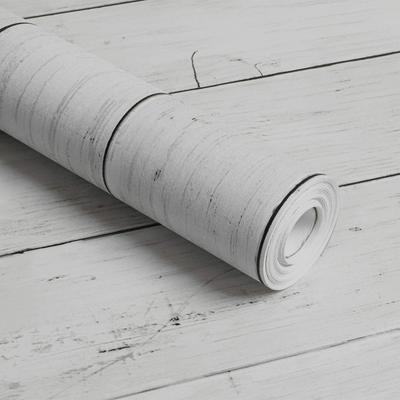 45cm X 10m Woodgrain Self-Adhesive Wallpaper, Waterproof & Heat-Resistant Removable Vinyl, DIY Wood Plank Decal for Furniture Restore & Kitchen, PVC
