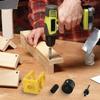 DIY Projects As Show Carbon Steel Hole Cutter Adjustable Guide Template Versatile Compatibility Comprehensive Setup