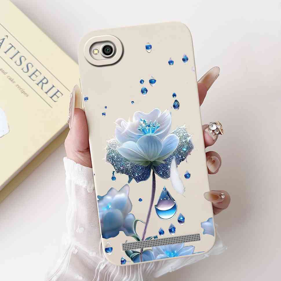 For Xiaomi Redmi 5A MCG3B Case Colorful Flowers Soft Silicone Cover For Redmi 5A redmi 5a MCG3B 5.0" Cute Rabbit Bumper Shell