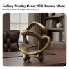 Abstract Sculpture Modern Tabletop Decorative for Office