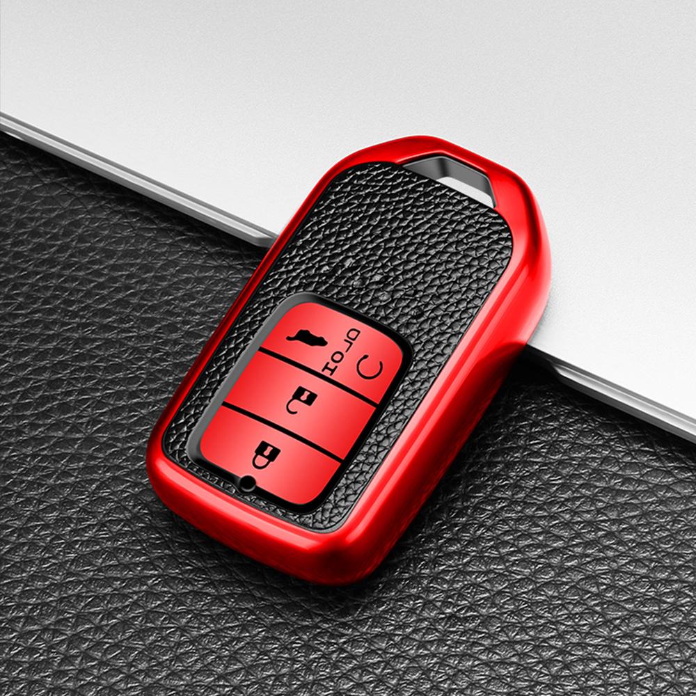 2/3/4 Buttons Remote Car Key Case for Honda Civic Accord Vezel Fit CRV HRV Crz Hrv Polit Jazz Jade Key Cover Fob Accessories