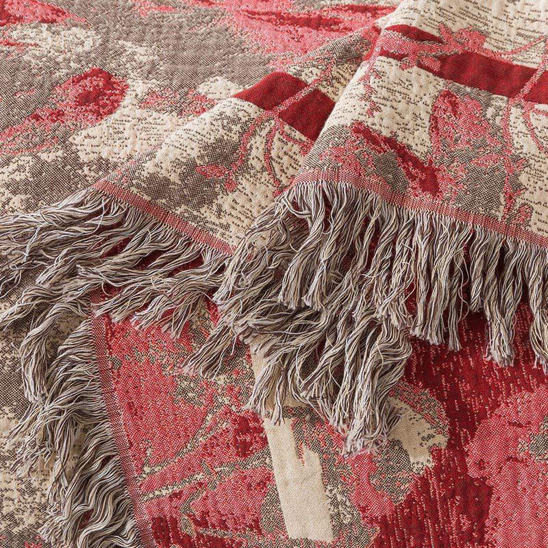 Gruby bawełniany muślinowy koc z frędzlami Ręcznik Pikowana kołdra dla pary Letnia chłodząca kołdra Letni cienki koc na sofę łóżko do drzemki