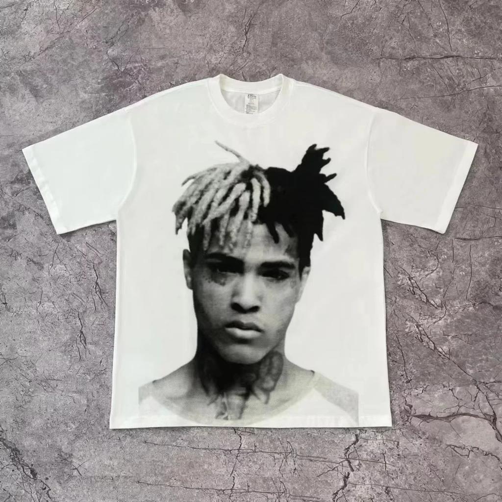 Rapper Frank Retro Graphic T Shirt Men's Hip Hop Ocean Album Clothing T-Shirts Y2k Unisex Blond Fashion Oversized Cotton T-shirt