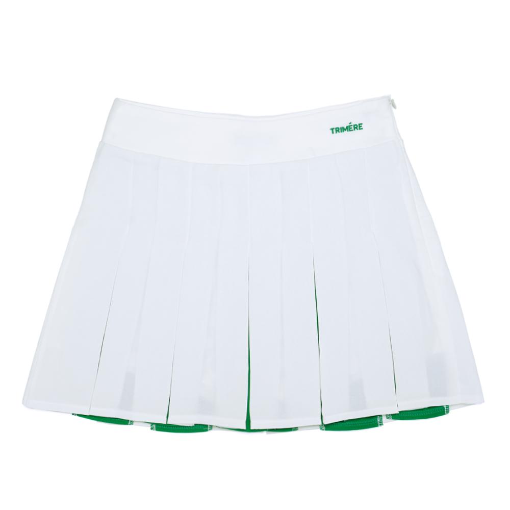 Trimer Point Tennis Skirt White