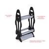 Fish Shape 16 Fishing Rod Holder Storage Rack Compact Fishing Pole Stand Organizer