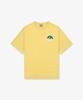 SUPRA Mountain Back Graphic Short Sleeve T-Shirt (Yellow)