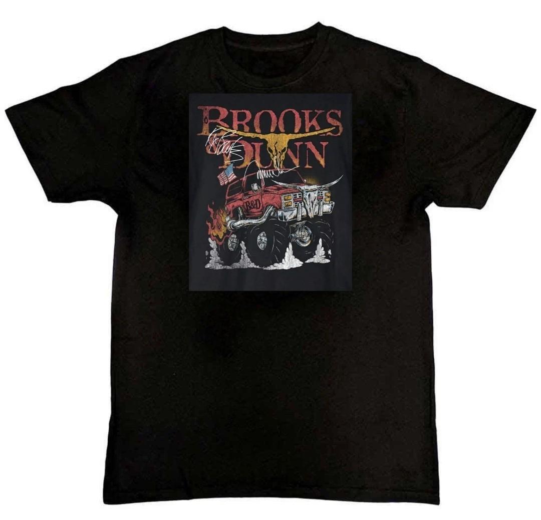 Brooks & Dunn Mens Graphic Print T-Shirt XXL