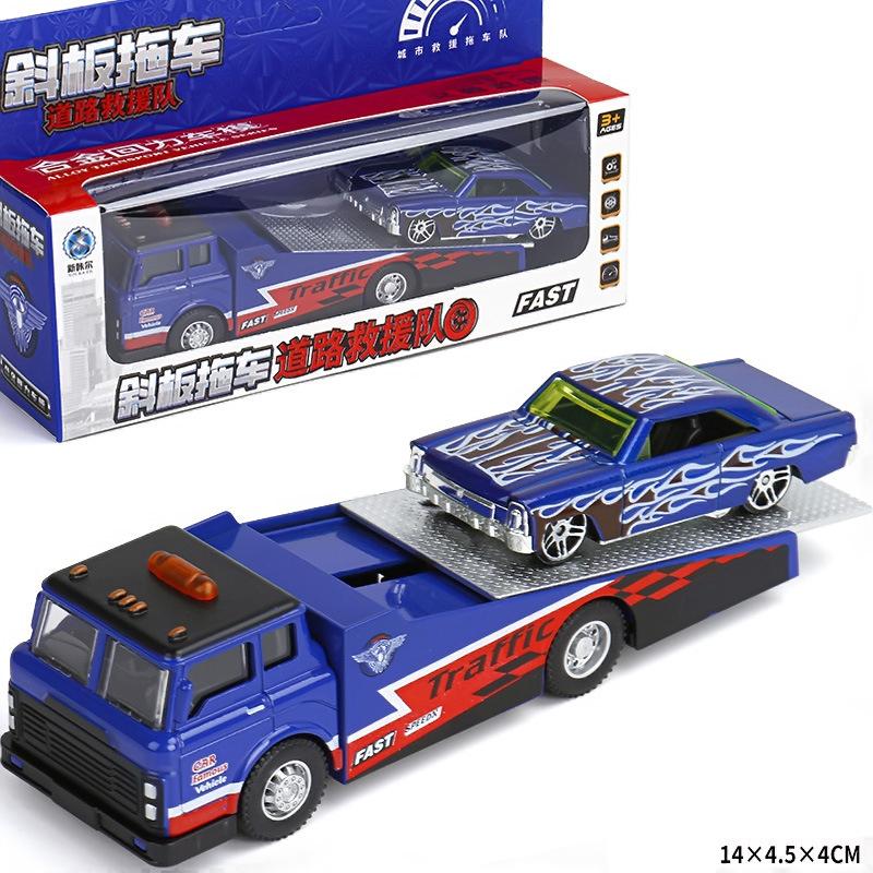 1:64 Scania Container Truck American Container Truck Alloy Diecast Model Car Mini GT Vehicle Toy Models Miniature Cars Birthday