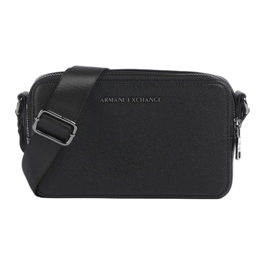 New ARMANI EXCHANGEAE Synthetic Material Crossbody Bags Men's Black XM000864-AF13924-UC001