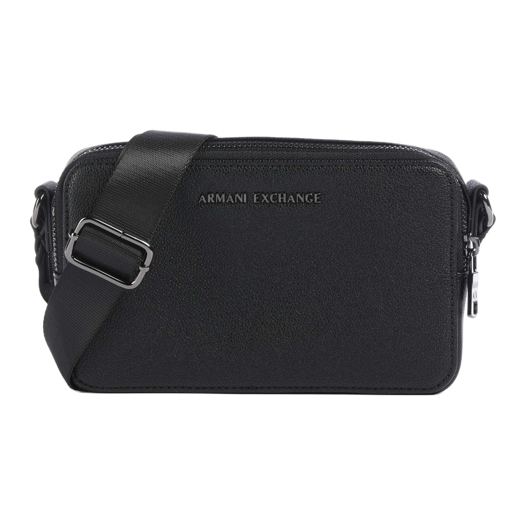 

Новые сумки кроссбоди из синтетического материала ARMANI EXCHANGEAE Мужские Черные XM000864-AF13924-UC001 20.1*4.1*11.9CM