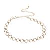 High-end Women's Waist Chain Rings Simple and Versatile Women's Metal Waist Chain Fashionable and Atmospheric New Waist Chain