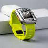 360 Waterproof Case+Silicone Strap for Apple Watch 9 8 7 Band Appearance Upgrade Ultra 49mm Iwatch Series 8 7 6 SE 5 4 3 2 1